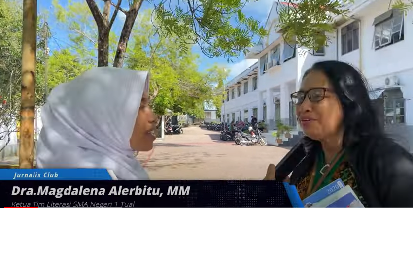 Wawancara dengan Ketua Tim Literasi SMA Negeri 1 Tual